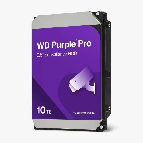 WD Purple Pro WD102PURP 10TB 3.5" SATA 7200RPM 256MB Cache Güvenlik Hard Diski (3 Yıl Resmi Dist. Garantili)