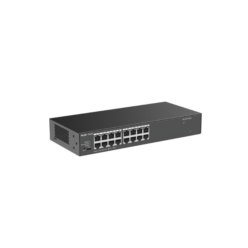 RUIJIE REYEE RG-ES116G-L 16 PORT 10/100/1000 YONETILEMEZ RACK MOUNT SWITCH METAL KASA-4