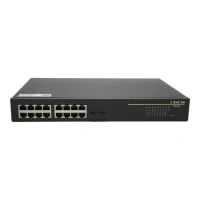 DCN,ES430-18P-P,16 port gig POE+2 SFP We Smart Switch