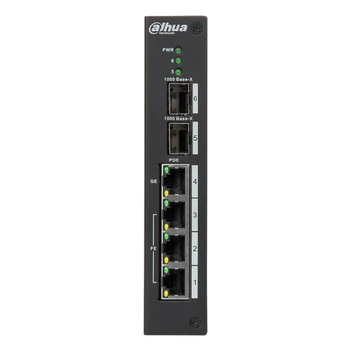 DAHUA PFS3206-4P-96 4 PORT POE SWITCH