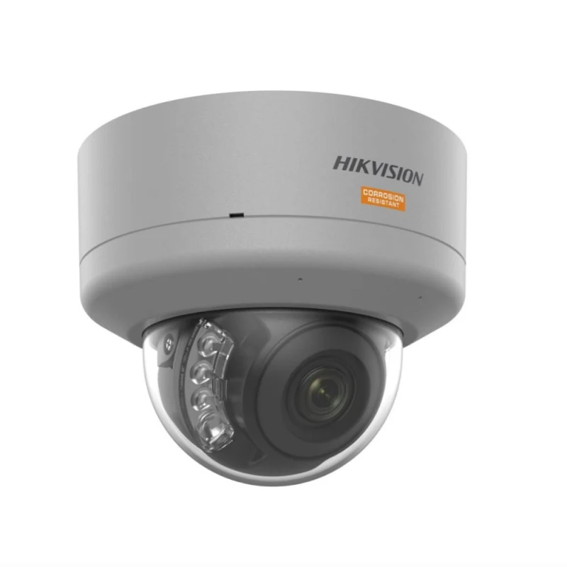 Hikvision DS-2XC3146G0H-LI(S)(U)(PA) 4MP Anti-Korozyon PTR Dome Kamera – ColorVu, Motorize Pan-Tilt-Rotate, IP68, IK10-3