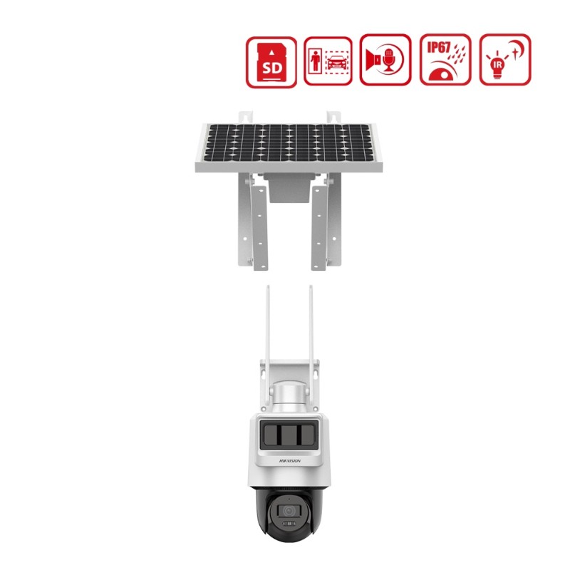 Hikvision DS-2DE2C400IWG-K/4G 4 MP PTZ IP Kamera | SIM Kartlı 4G, Sesli-2