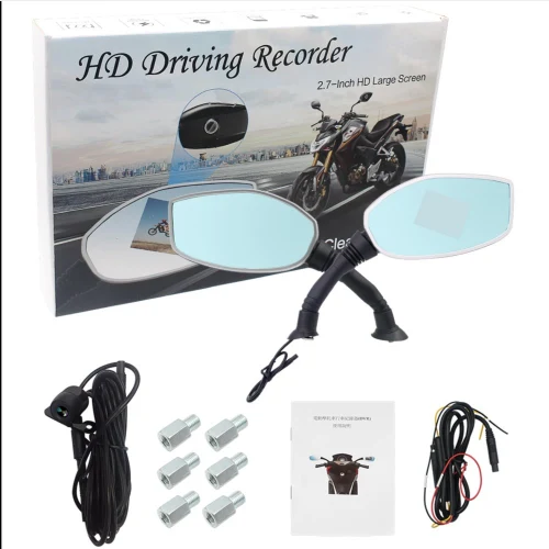 MOTORSİKLETLER İÇİN DVR AYNALIK