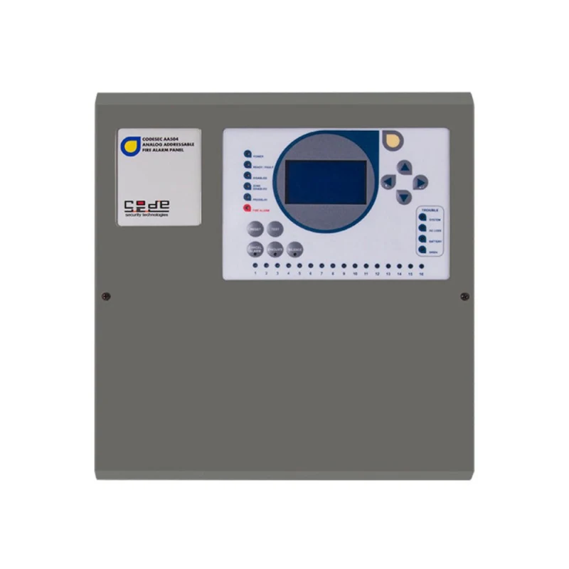 CODESEC AA-504-1 Adresli Yangın Alarm Paneli – 1 Loop Kartı Takılabilir-1