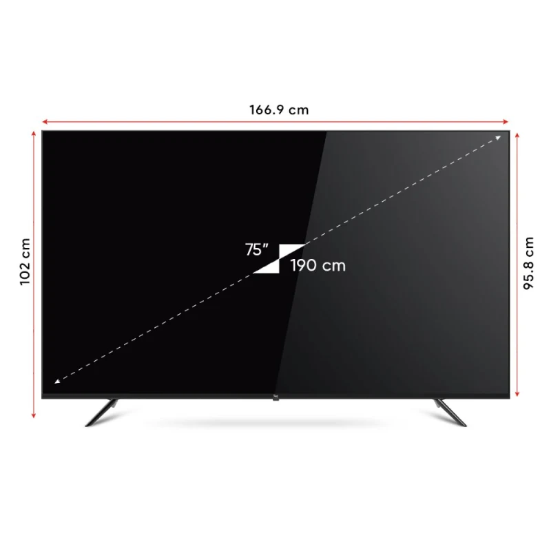 YE-75JFSG8-QLED+ 75" 190 Ekran UHD 4K Google TV-4