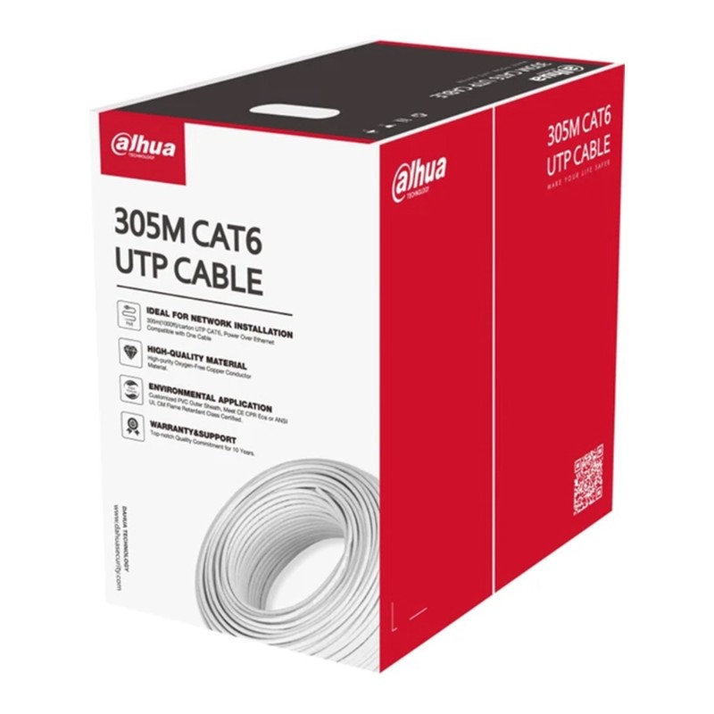 305m Cat6 U/UTP 0.53mm LSZH Halojen Free (%100 BAKIR ) KABLO-1