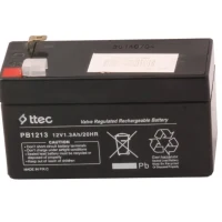 TTEC 12V 7Ah Bakımsız Kuru Akü | UPS, Alarm ve Güvenlik Sistemleri İçin VRLA Akü