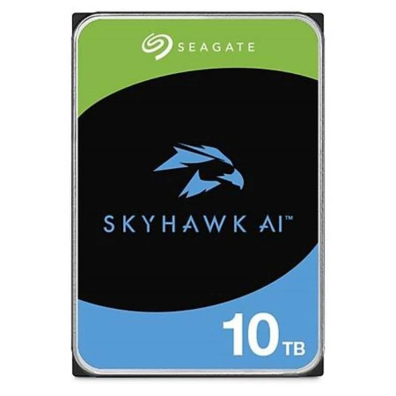 Seagate SkyHawk AI ST10000VE001 10TB 3.5" SATA 7200RPM 256MB Yapay Zeka Destekli Güvenlik Hard Diski (5 Yıl Resmi Dist. Garantili)-1