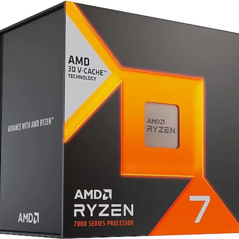 AMD Ryzen 7 7800X3D 8 Çekirdek 4.2GHz / 5.0GHz 104MB Cache AM5 İşlemci (TRAY – Fan Yok, Dahili Grafik Var)-1