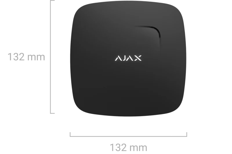 FireProtect Plus, Kablosuz, Isı ve Duman Dedektörü, SİYAH-3