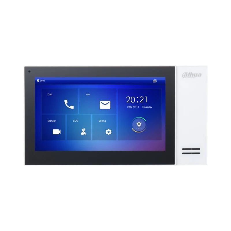 Dahua VTH2421FW-P IP Görüntülü Diafon Monitör – 7” Dokunmatik, PoE, Dahili Hafıza, Smart Intercom-1