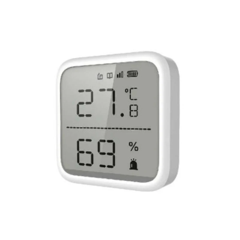 HIKVISION Kablosuz Sıcaklık ve Nem Dedektörü / DS-PDTPH-E-WE