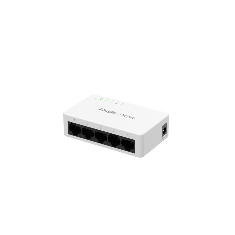 RUIJIE REYEE ES05G-L 5 PORT 10/100/1000 YONETILEMEZ DESKTOP SWITCH PLASTİK KASA-6