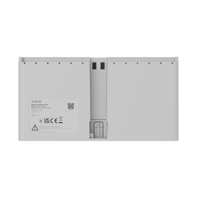 AJAX EN54 Internal Battery (24h) Şarj edilebilir Li-ion pil (7.4 V/5 Ah)-3