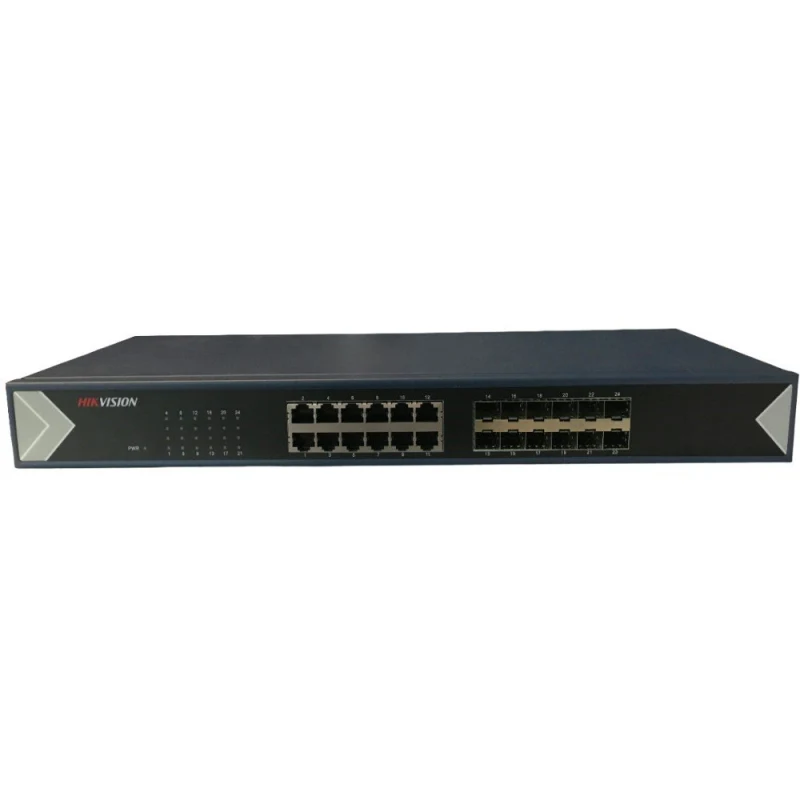 HIKVISION DS-3E0524TF 12 PORT RJ45 GIGABIT+12 PORT SFP GIGABIT L2 RACKMOUNT SWITCH-1