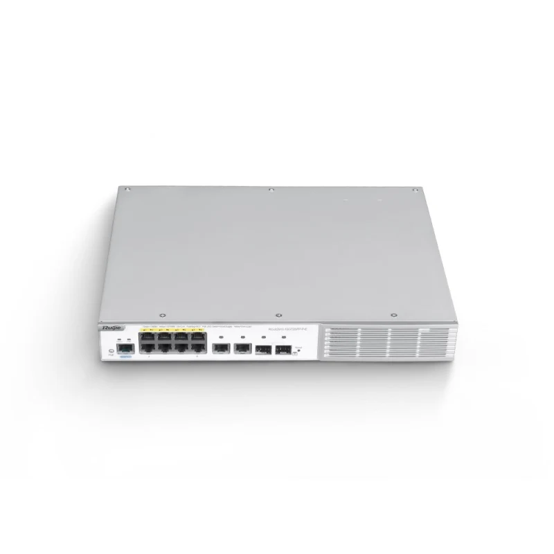 RUIJIE RG-S2910-10GT2SFP-P-E 10 PORT 10/100/1000 8 PORT POE+ 2 X SFP 124 WATT YONETILEBILIR RACK MOUNT SWITCH-1