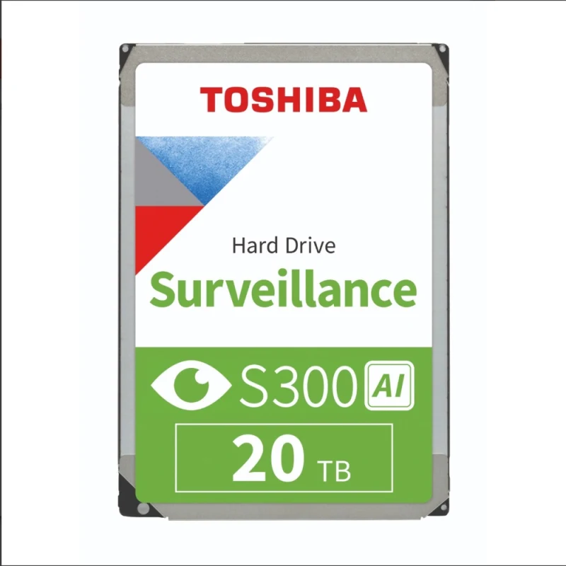 Toshiba MG11ACA20TE-V S300 AI 20TB 7200RPM 512MB SATA3 Yapay Zekâ Destekli Güvenlik Diski-1