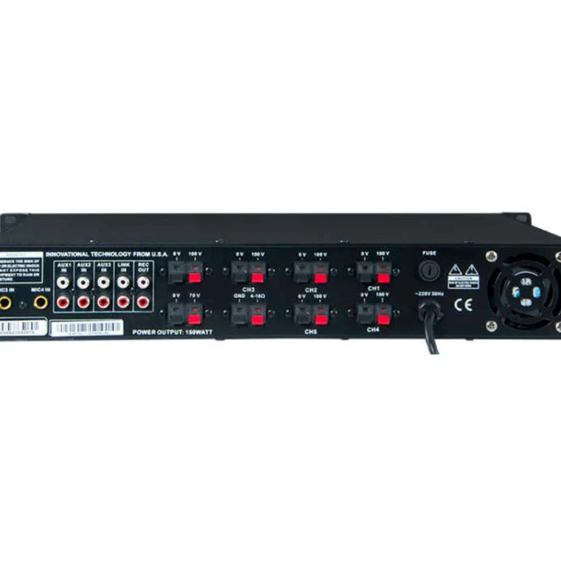 Mixer Amfi 150Watt/100Volt - 6 ZONE-3