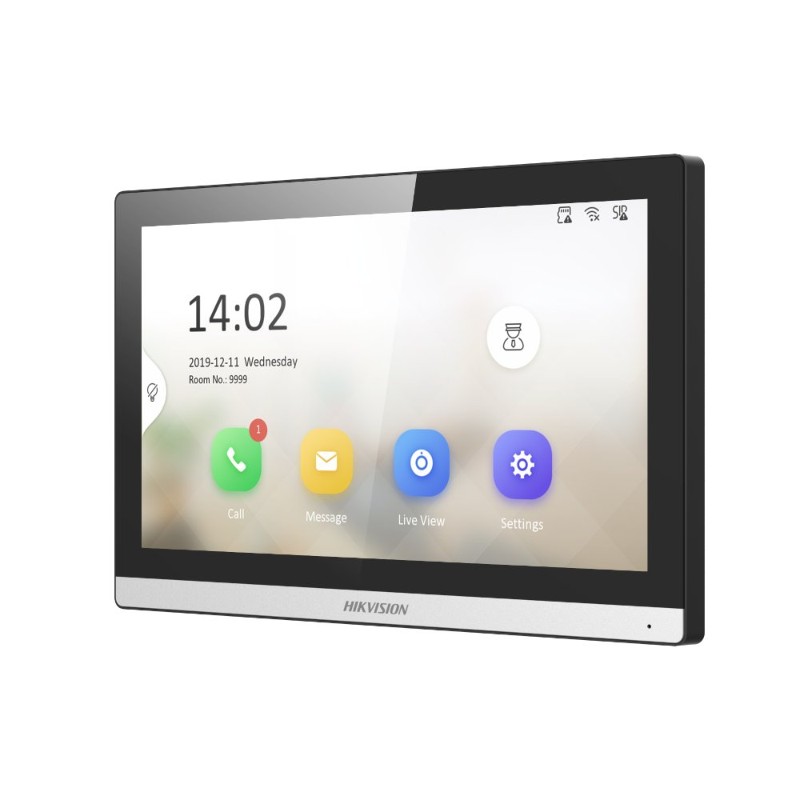 Hikvision DS-KH6350-WTE1 7“ Dokunmatik İç Ortam İnterkom-2