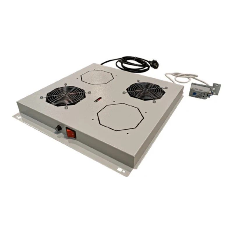 AGER VG-F2T-A-XX 2’li Termostat Kontrollü Dikili Tip Kabinet Fan Modülü-1