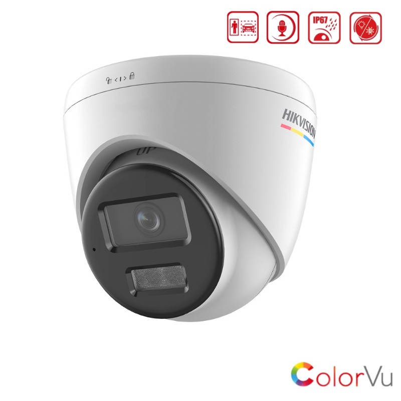 2MP 2.8mm Akıllı Çift Iş.Mic. AcuSense ColorVu Dome Kamera-3