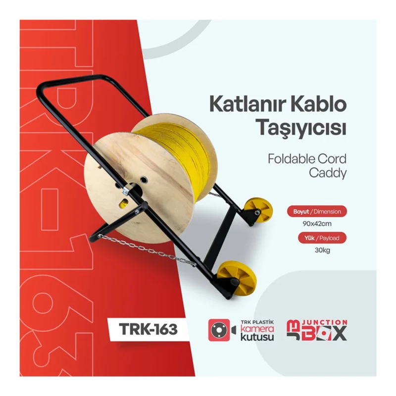 TRK-163 Katlanır Kablo Taşıyıcı-6