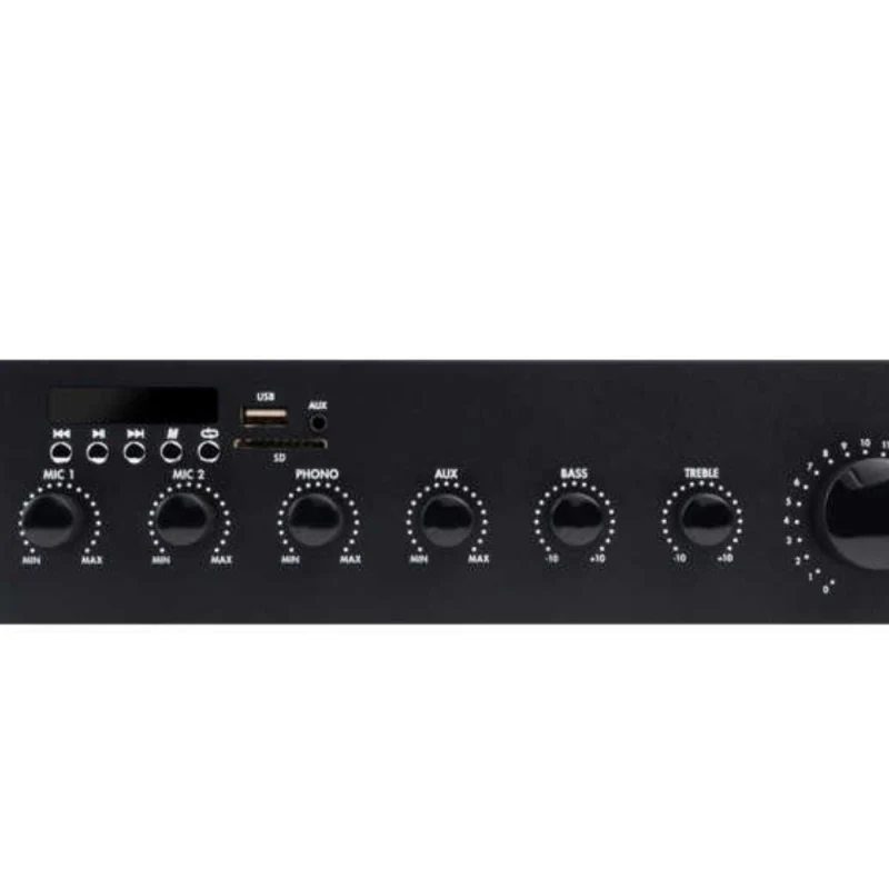 150W 8 ohm/100volt 12-24DC Amplifier-3