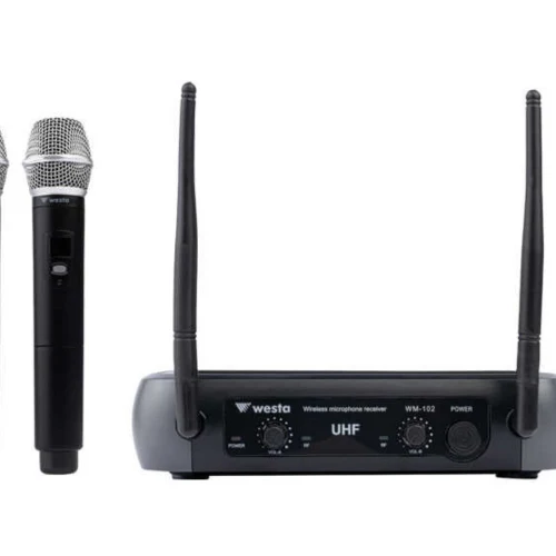 1 Receiver+2 Handheld Mikrofon Seti