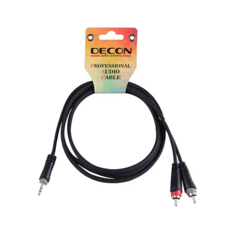 3.5S/2*RCA M, 1,5 Mt. Ses Kablosu-1