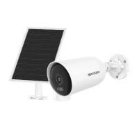 Hikvision DS-2CFS04/4G (O-STD)/EU 4 MP Solar 4G Bullet IP Güvenlik Kamerası (8W Güneş Paneli, 9000 mAh Batarya, AOV 7/24 Kayıt, PIR Algılama)