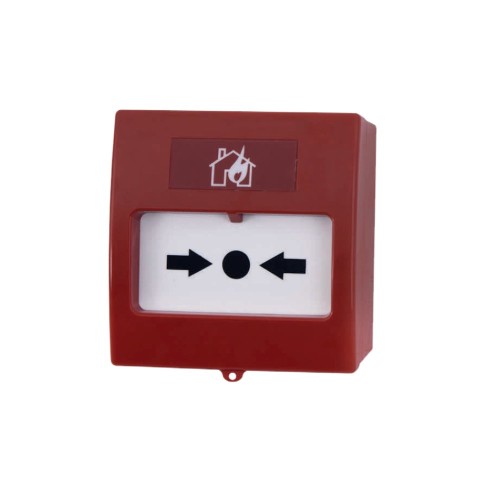 TEKRAR KURULABİLİR YANGIN ALARM BUTONU, LED GÖSTERGELİ