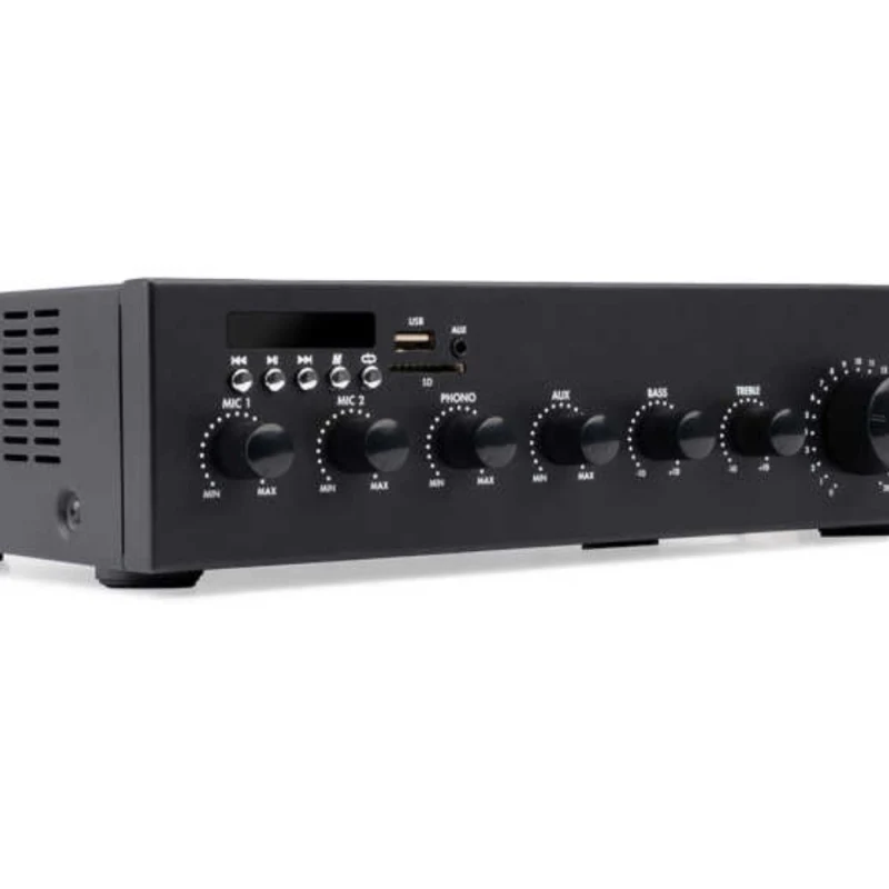 150W 8 ohm/100volt 12-24DC Amplifier-6