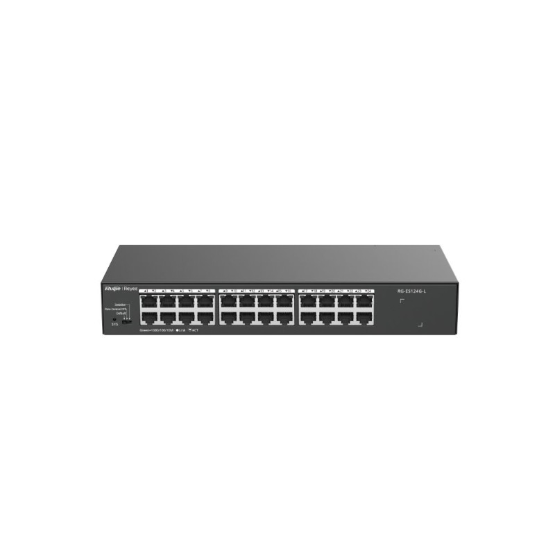 RUIJIE REYEE RG-ES124G-L 24 PORT 10/100/1000 YONETILEMEZ RACK MOUNT SWITCH METAL KASA-2