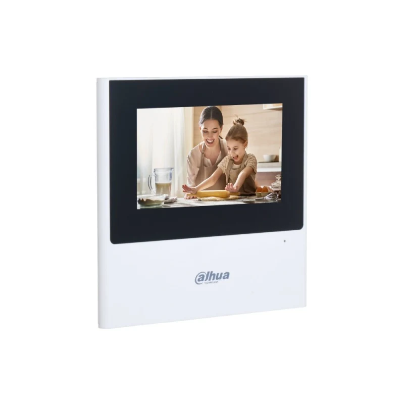 Dahua VTH2611L-WP IP Görüntülü Diafon Monitör – 4.3” TFT, WiFi, Dokunmatik Tuş, Smart Intercom-1