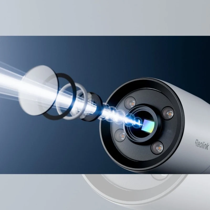Reolink CX810 8MP 4K IP Bullet Kamera – ColorX Renkli Gece Görüş, PoE, Akıllı Algılama-2