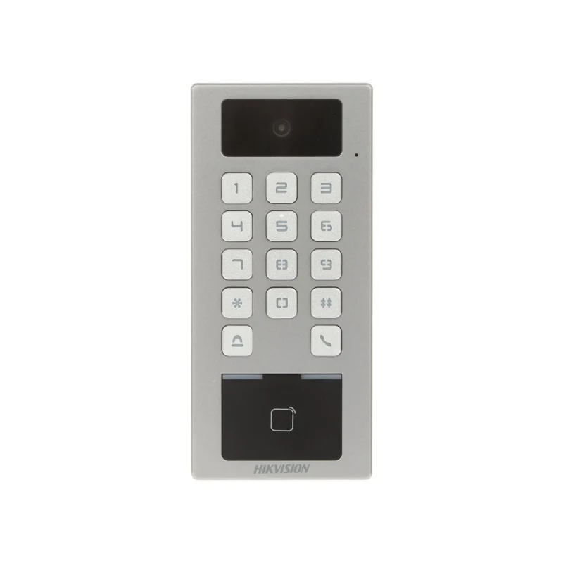 Hikvision DS‑K1T502DBFWX‑C Parmak İzi + Kart + PIN Erişim Kontrol Terminali – Wi‑Fi &amp; Bluetooth, IP65