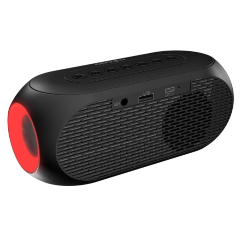 MD-W7, Siyah, 5W, FM Radyo, USB, AUX, Bluetooth, Kablosuz, Taşınabilir, 1200mAh Batarya, Alarmlı Saat, Derece ve Speaker-2