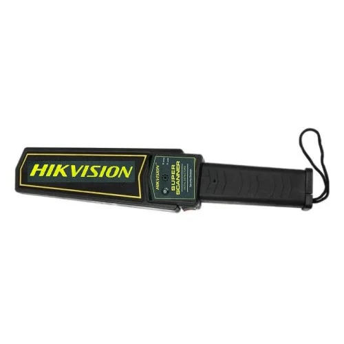 Hikvision NP-SH100 El Tipi Metal Dedektörü (Ayarlanabilir Hassasiyet, Sesli/Işıklı ve Titreşimli Alarm)