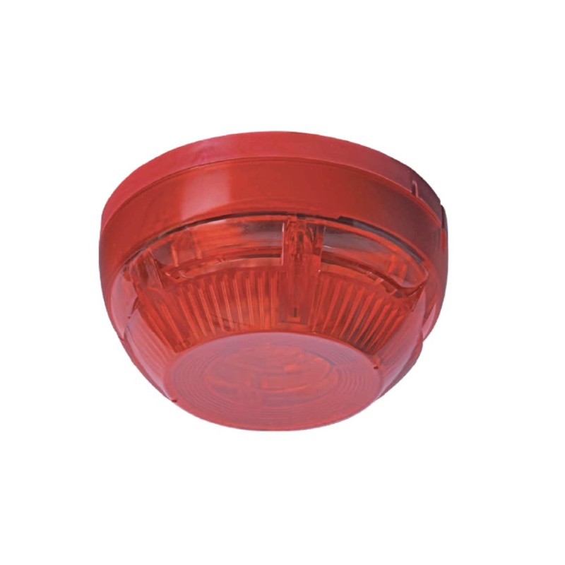 KONVANSİYONEL YANGIN ALARM FLAŞÖRÜ, KIRMIZI-1