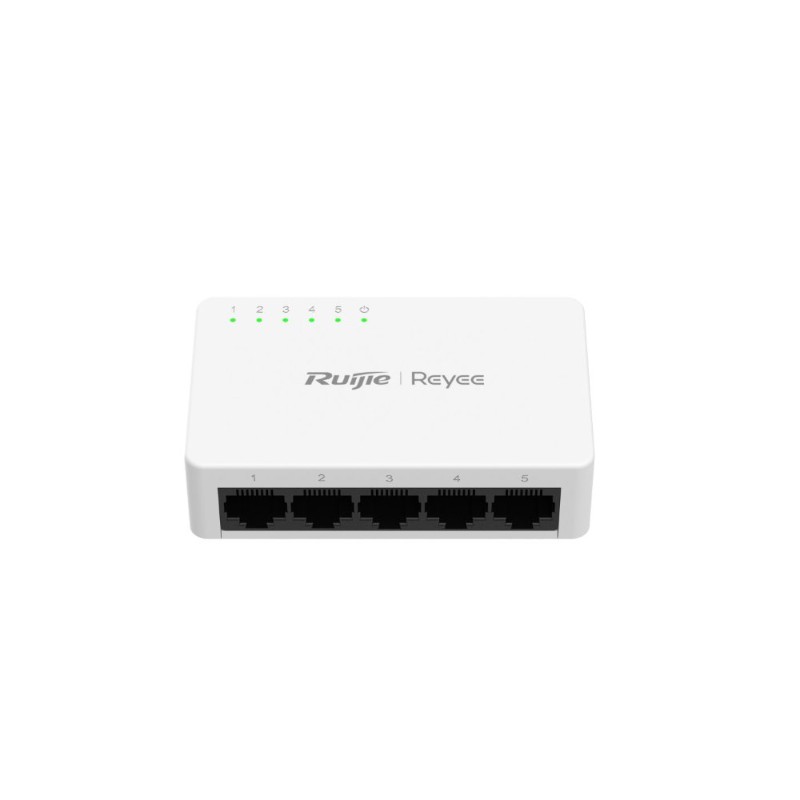 RUIJIE REYEE ES05G-L 5 PORT 10/100/1000 YONETILEMEZ DESKTOP SWITCH PLASTİK KASA-1