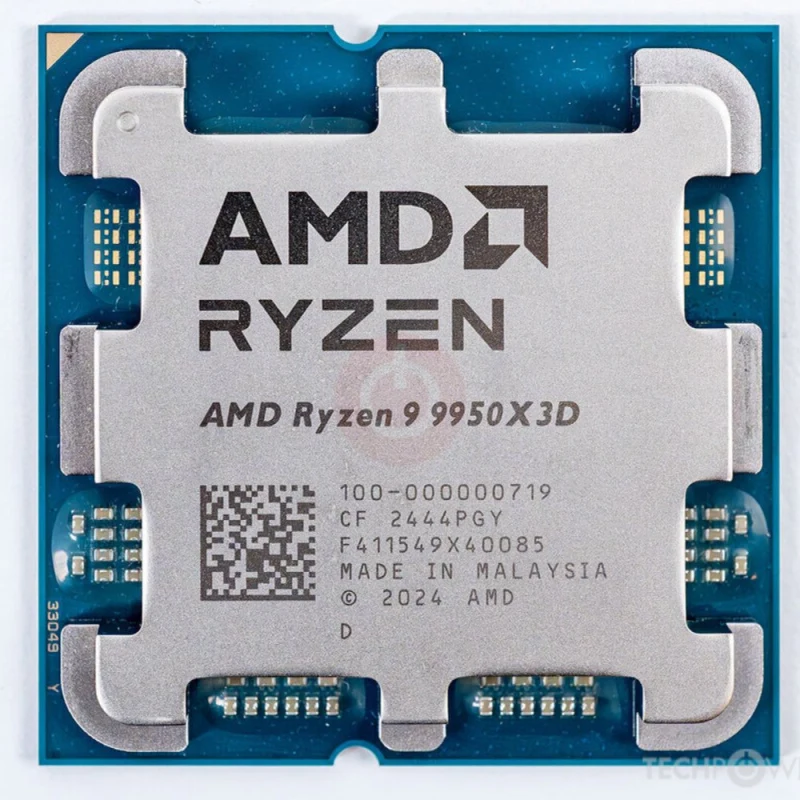 AMD Ryzen 9 9950X3D 16 Çekirdek 4.3GHz / 5.7GHz 128MB Cache AM5 İşlemci (TRAY – Fan Yok, Dahili Grafik Var)-2