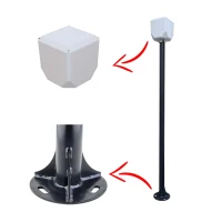KameraKutusu TRK-200+154 2 Metre Metal Kamera Direği ( TRK-154 Dahil