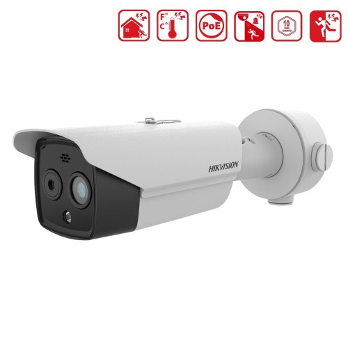 Termal + Optik Bi-spectrum IP Bullet Kamera