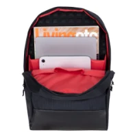 PLM Palma Notebook Sırt Çantası 15-16 İnç Siyah – Laptop Sırt Çantası, Geniş Bölmeli ve Ergonomik Notebook Çantası-4