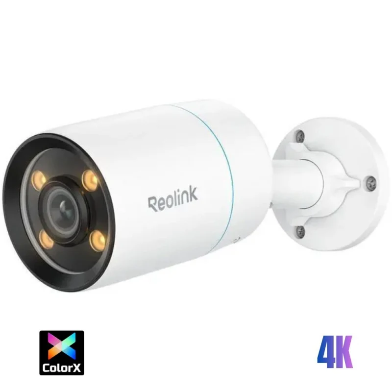 Reolink CX810 8MP 4K IP Bullet Kamera – ColorX Renkli Gece Görüş, PoE, Akıllı Algılama-1