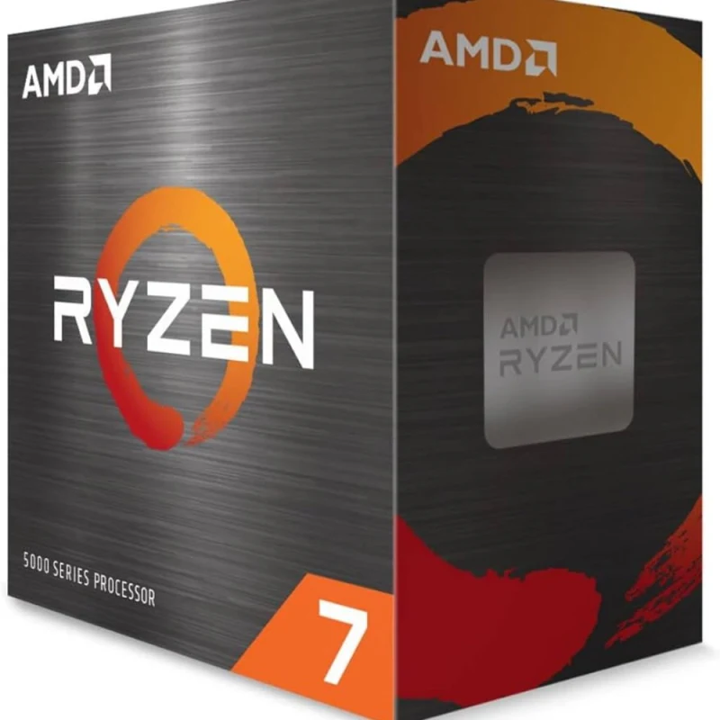 AMD Ryzen 7 5700X 8 Çekirdek 3.4GHz / 4.6GHz 36MB Cache AM4 İşlemci (TRAY – Fan Yok, Dahili Grafik Yok)-1
