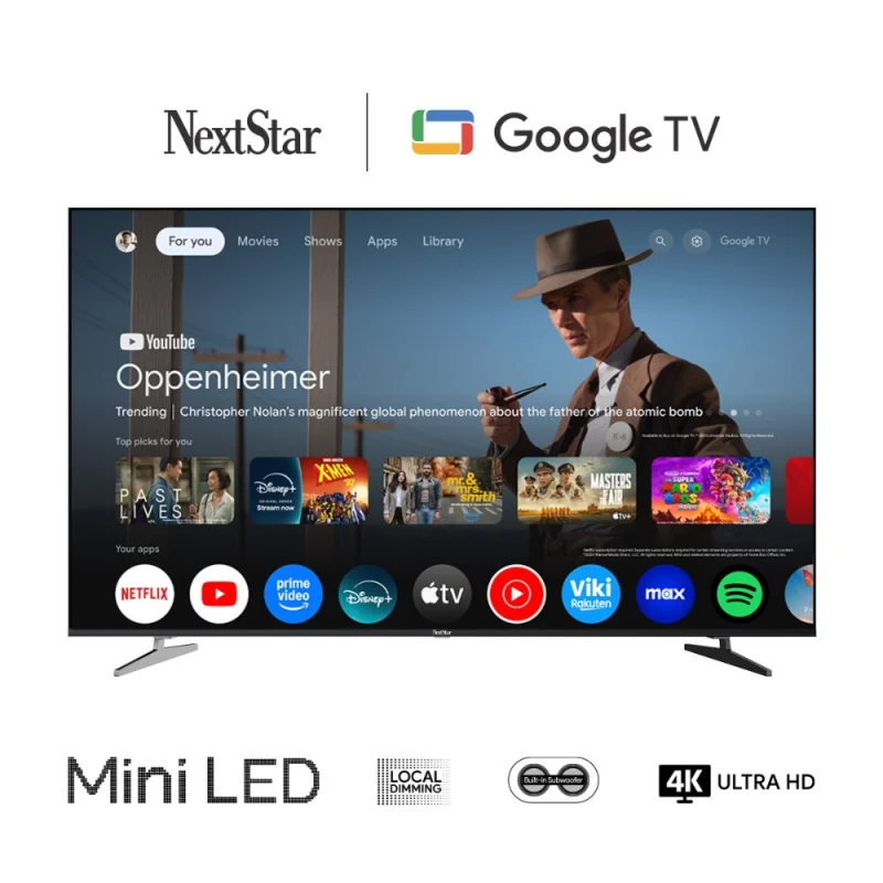 YE-65IDWG11 65'' 165 Ekran Uydu Alıcılı 4K Ultra HD Google MiniLED TV-2