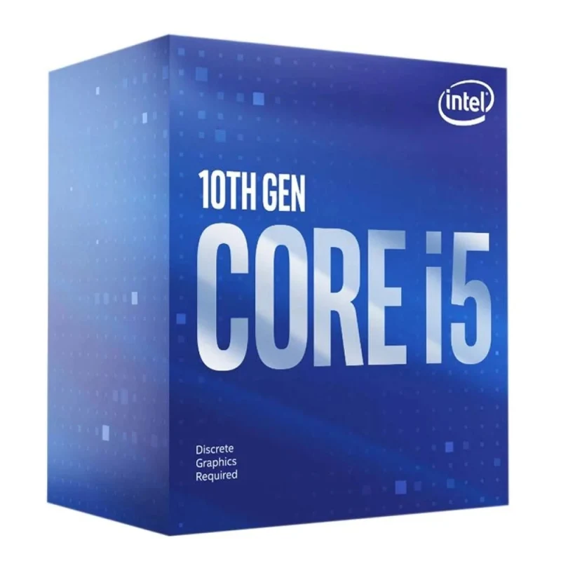 INTEL i5-10400 6 Core, 2.9Ghz, 12Mb, 65W, LGA1200, 10.Nesil, TRAY, (Dahili Grafik VAR, Fan YOK)-1