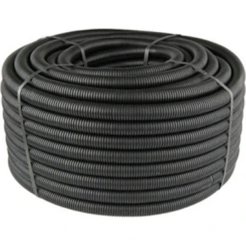 Siyah Plastik Spiral Boru 18mm – Kablo Koruma Spiral Boru - 100 Metre