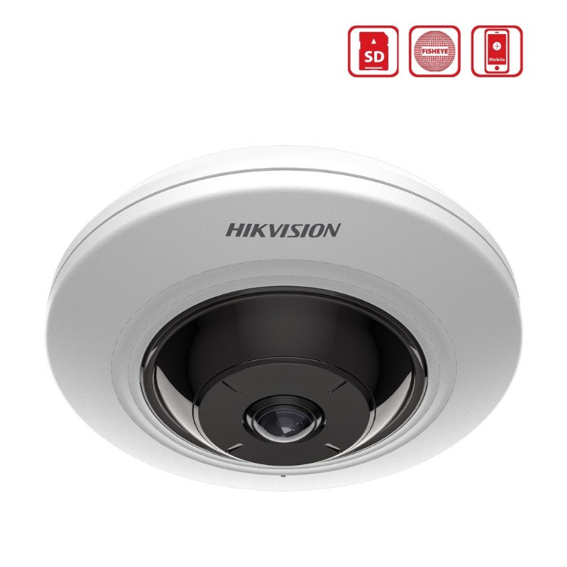 5MP 1.05mm 180° FishEye IP Kamera